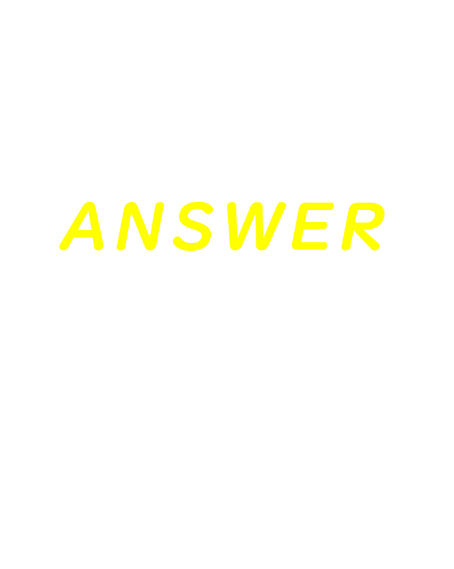 ANSWER